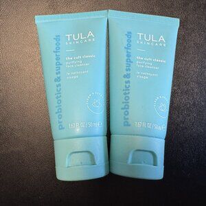 🎁Tula Face Cleanser Bundle: Two 1.67 oz Unopened NIP